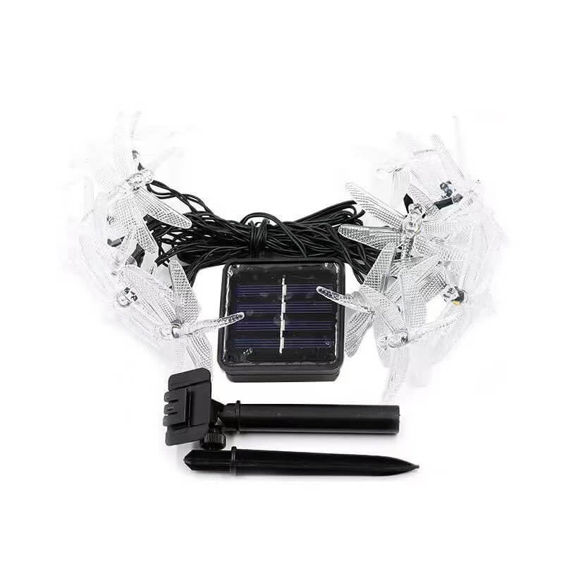 Maliben | Outdoor Solar Dragonfly Waterproof Led Lights Festival Party Decoration String Lights