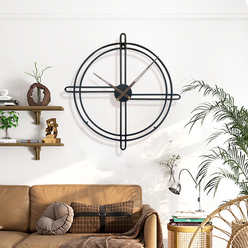 Maliben | Nordic decorative large wall clock for the living room 23 inches