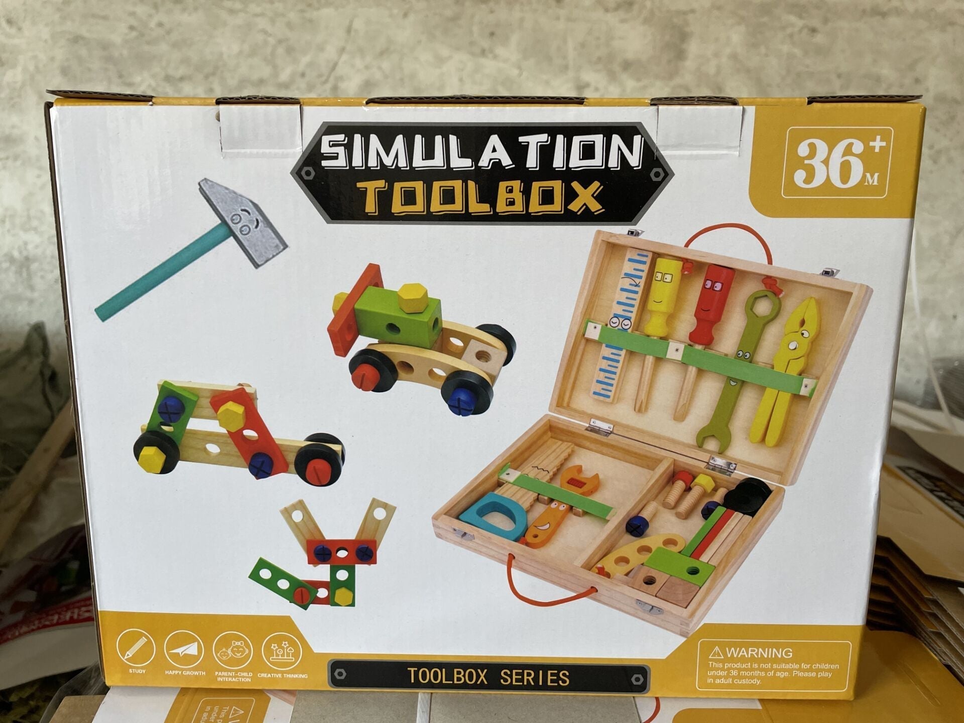 Maliben | Tinyfix Toolbox | Creative Development - Educational Tool Toy For Kids