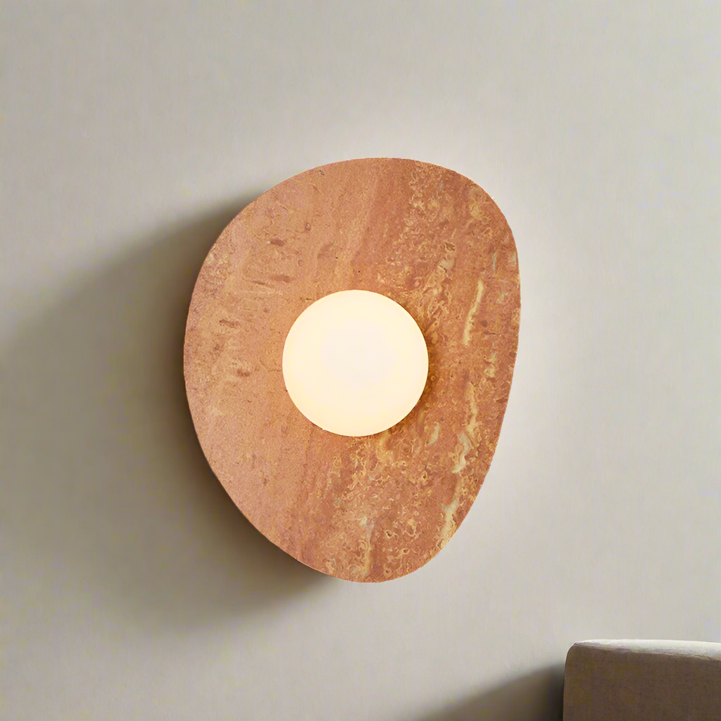 Maliben | Modern Marble Wall Lamp In Scandinavian Design
