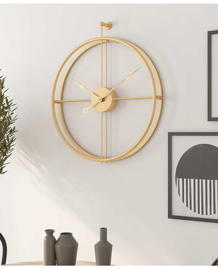 Maliben | Nordic Minimalist Large Silent Wall Clock 20 Inch