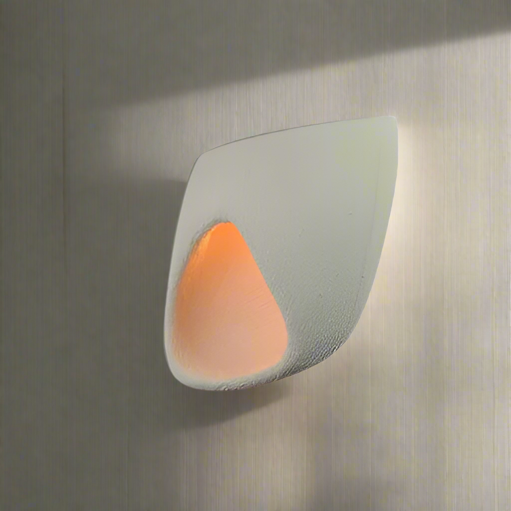 Maliben | Wall Lamp Made Of Polystyrene In Wabi-Sabi Style