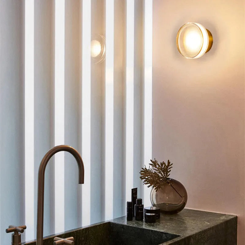 Maliben | Metal Wall Lamp Small Modern Bowl-Shaped Design