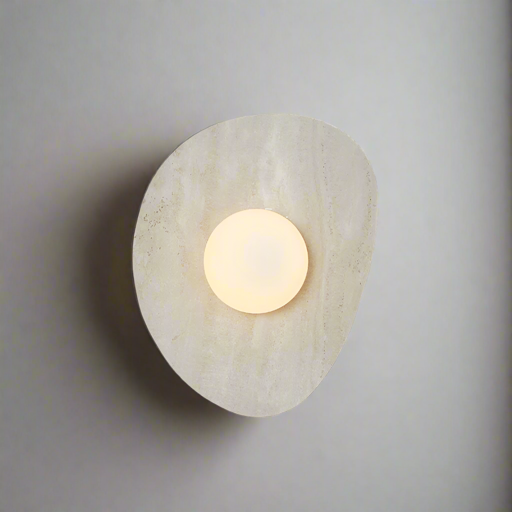 Maliben | Modern Marble Wall Lamp In Scandinavian Design