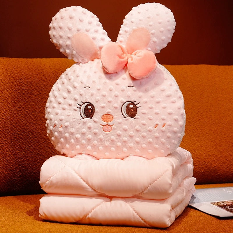 Maliben | Cuddle Ready Cute Cartoon Pillow Blanket