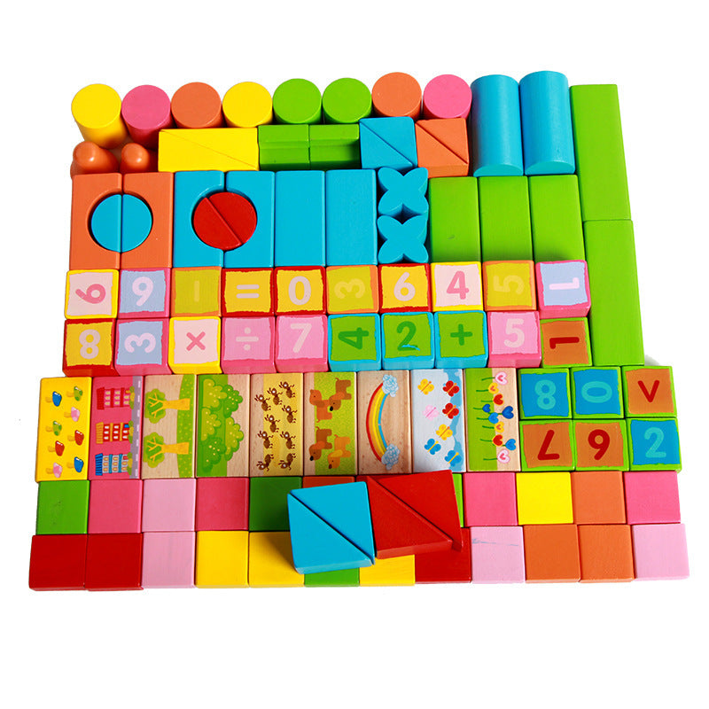 Maliben | City And Street Building Blocks For Kids With Practical Bucket