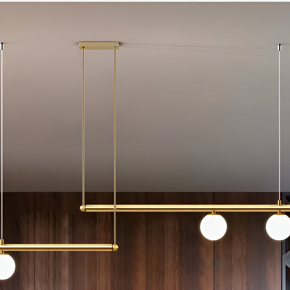 Maliben | Nordic Glass Linear Luxury Pendant Lamp