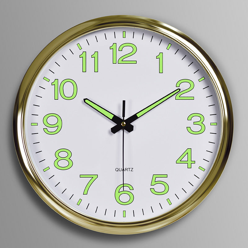 Maliben | Silent Classroom Clock 30 Cm - Silent & Illuminated Time
