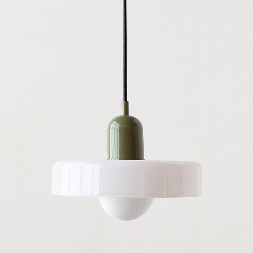 Maliben StiloGlas Pendant Lamp — Bauhaus Stained-Glass Light
