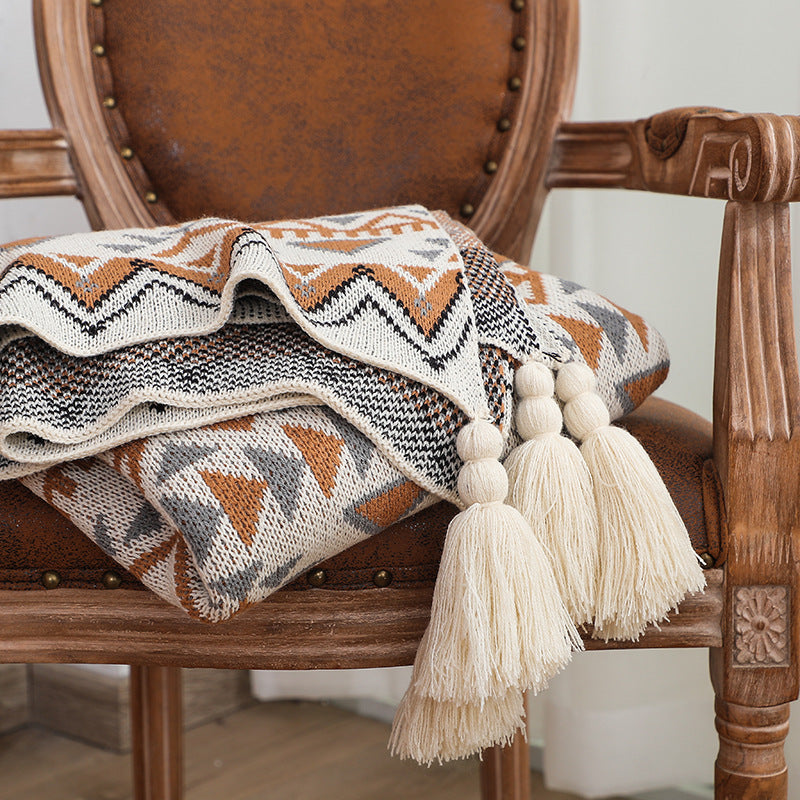 Maliben Boho Navajo Sunlight Bedspread