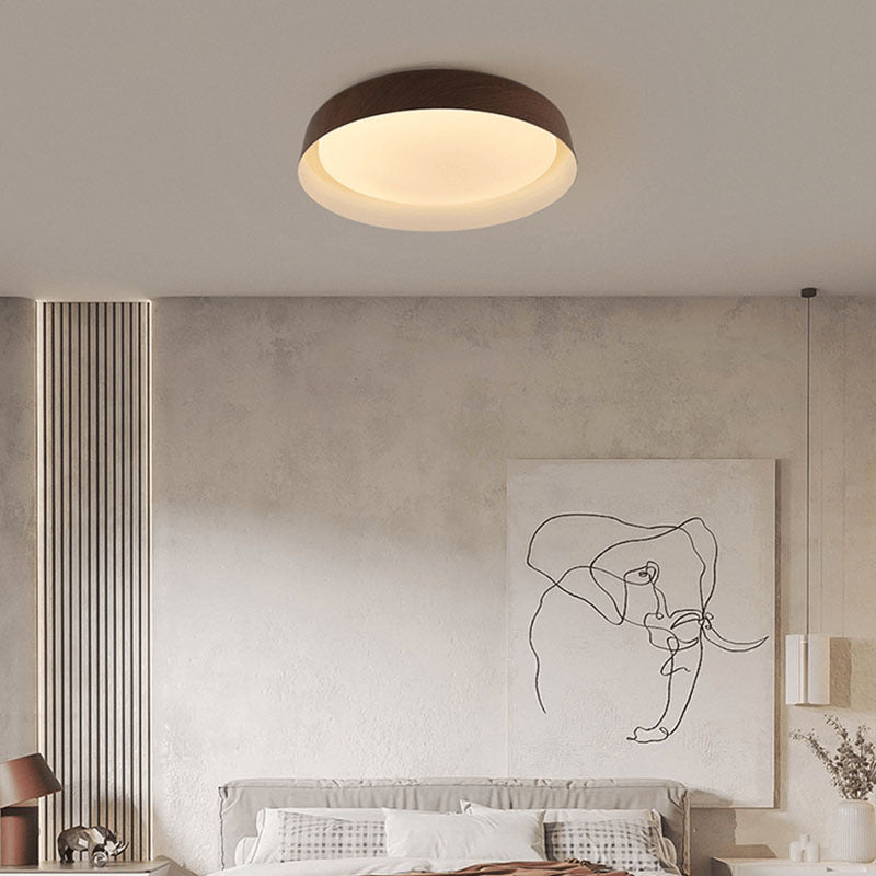Maliben | Woodlook Wabi Sabi Led Ceiling Lamp