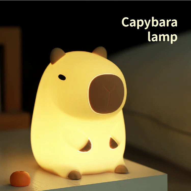 Capybara Silicone Night Light