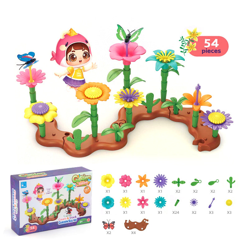 Maliben | Flower Building Blocks Set