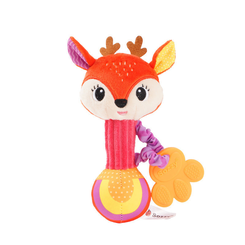 Maliben | Soothing Silicone Plush Toy For Teething Babies