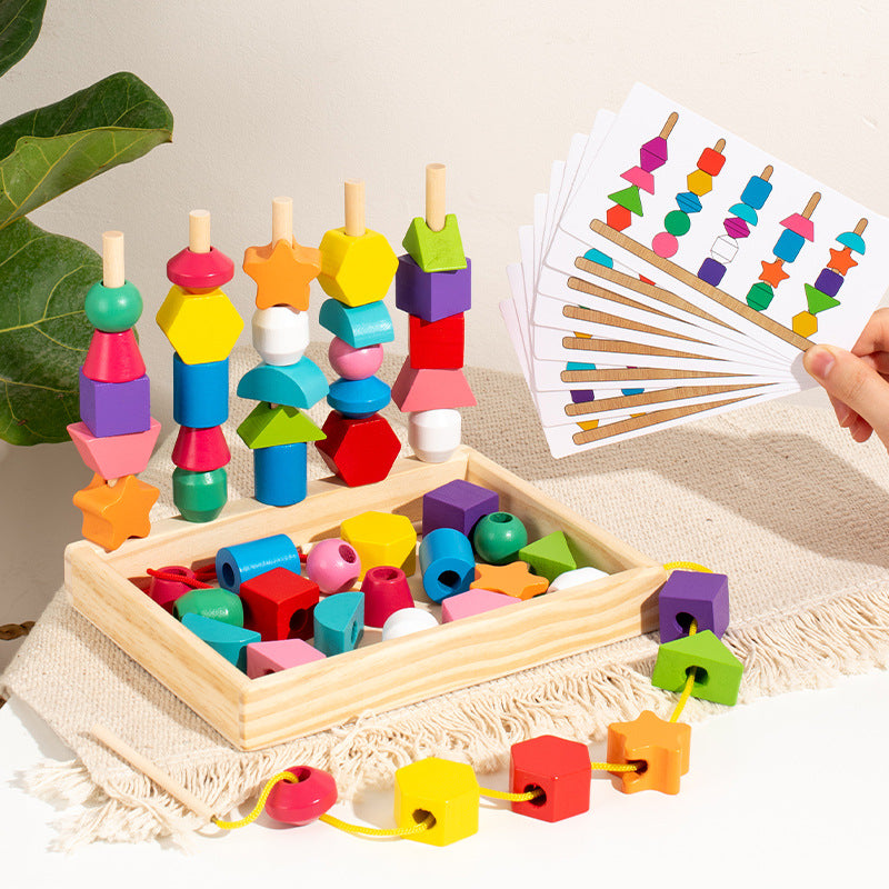 Maliben | Ecotoys Colorful Shape Match | Stimulate Creativity - Discover Shape Recognition & Cognitive Skills