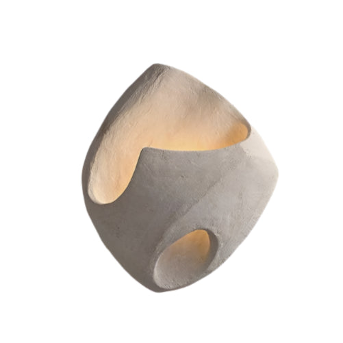 Maliben | Wall Lamp Made Of Polystyrene In Wabi-Sabi Style
