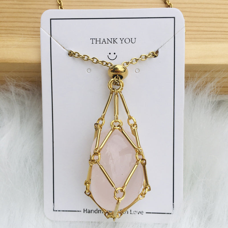 Maliben | Shiny Crystal Stone Necklace