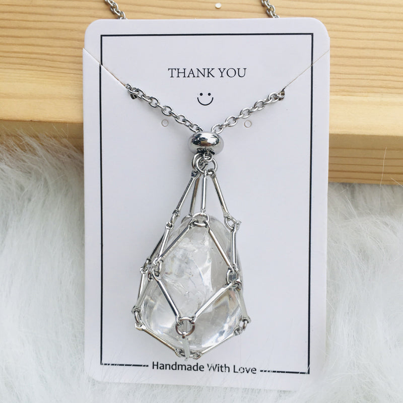 Maliben | Shiny Crystal Stone Necklace