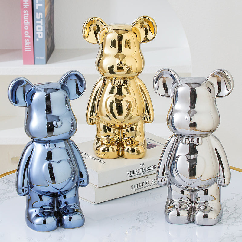 Maliben | Elegant Teddy Bear Figure For Modern Decoration
