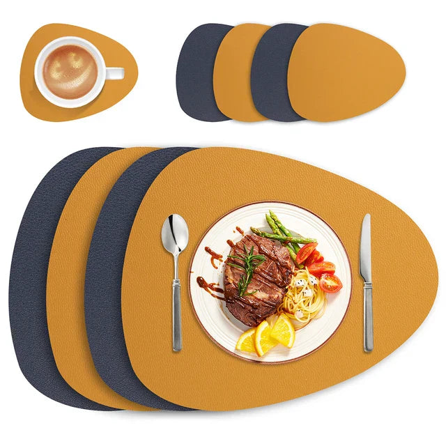 Maliben | Irregular Placemat Leather