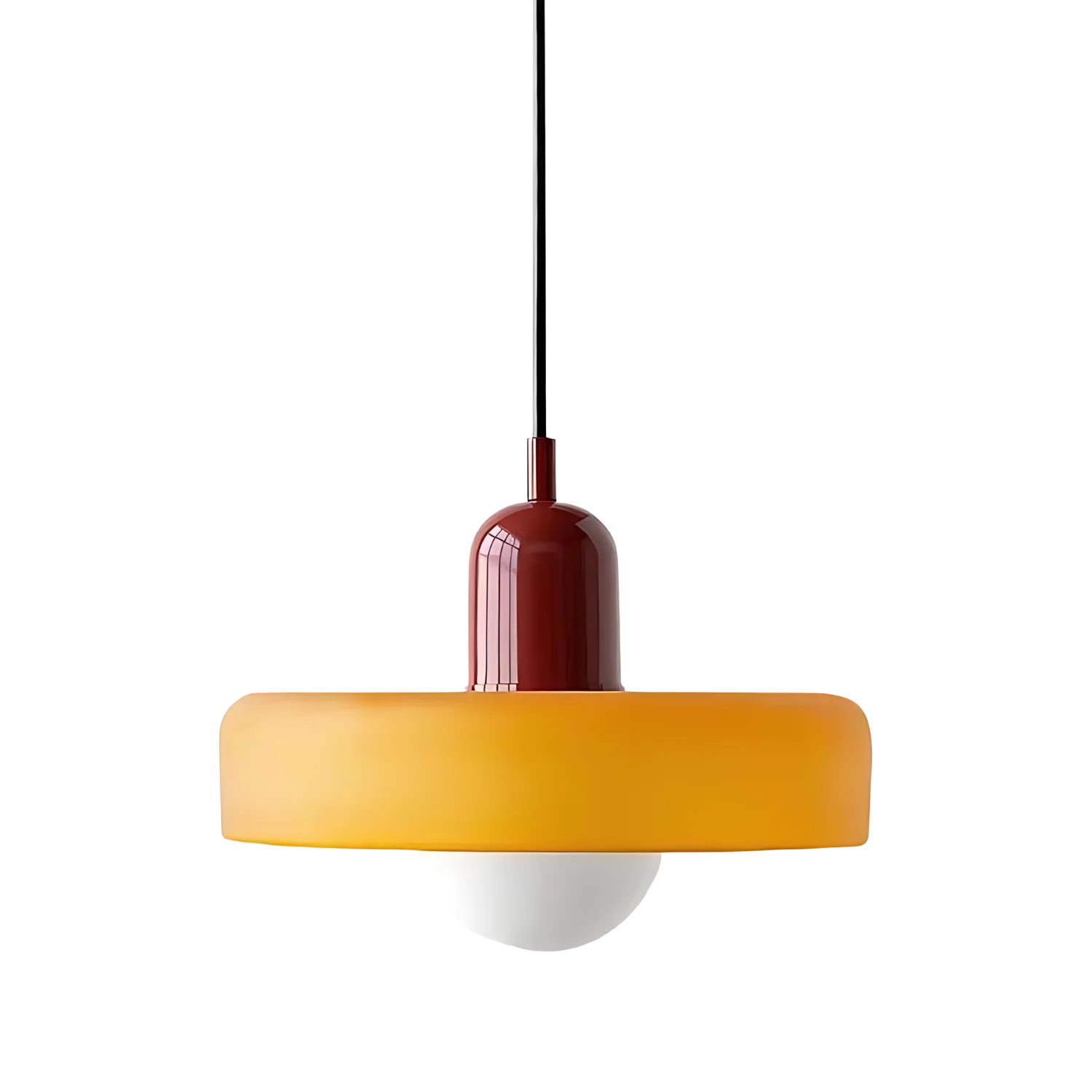 Maliben | Celeste Élégance - Stylish Pendant Lamp Of Metal & Glass