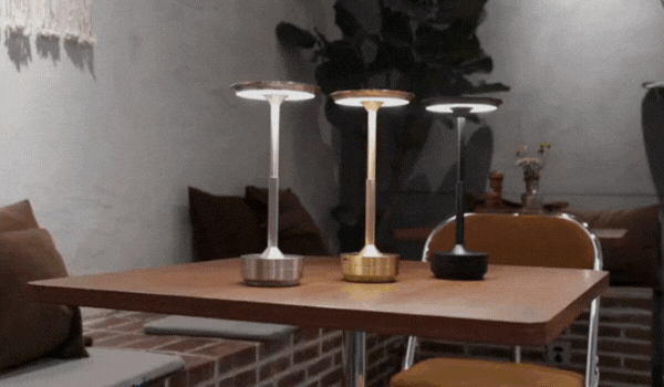 Maliben | Elegant Wireless Table Lamp With Touch Control And Changeable Light Colors