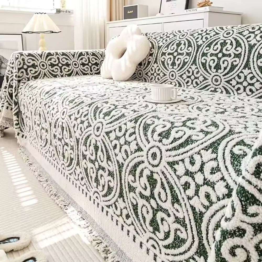 Maliben | Ornamental Jacquard Sofa Cover