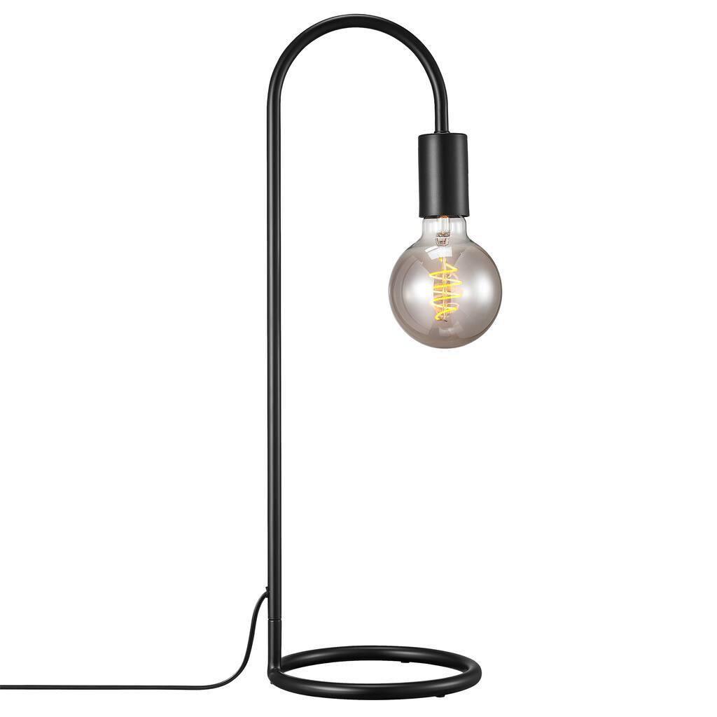 Maliben | Grant Forge Table Lamp - Black Industrial Table Lamp