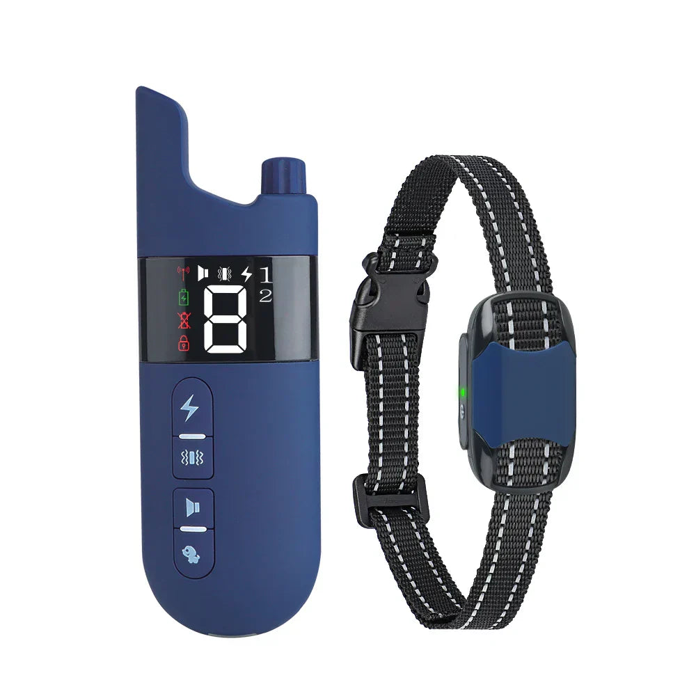 Maliben | Electric Dog Training Collar – 500m Remote Control, Waterproof IPX7, Shock, Vibration & Sound Modes