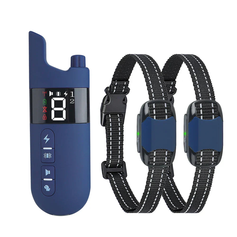 Maliben | Electric Dog Training Collar – 500m Remote Control, Waterproof IPX7, Shock, Vibration & Sound Modes