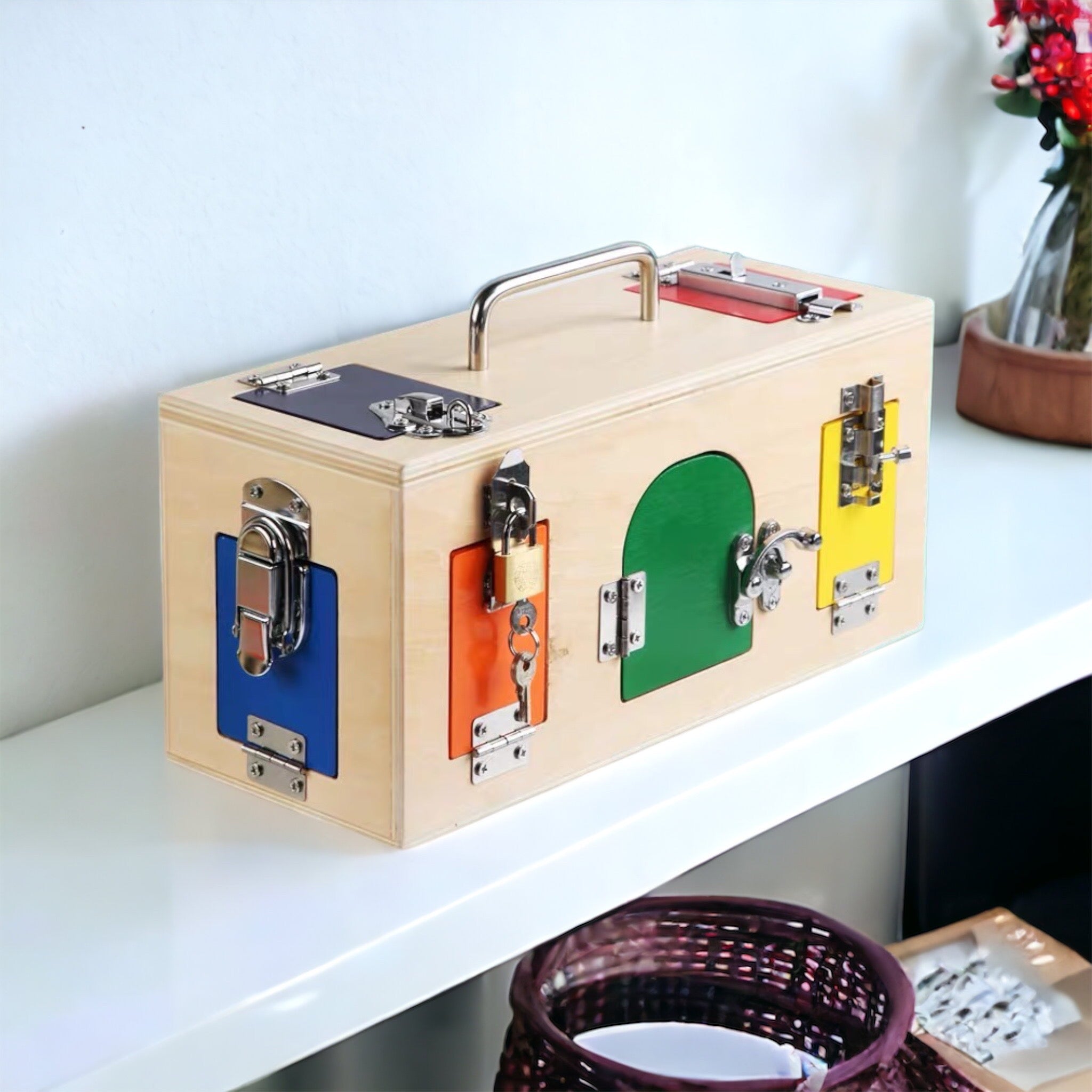 Maliben | Ecotoys Cleverbox | Unlock Imagination - Educational Wooden Toys