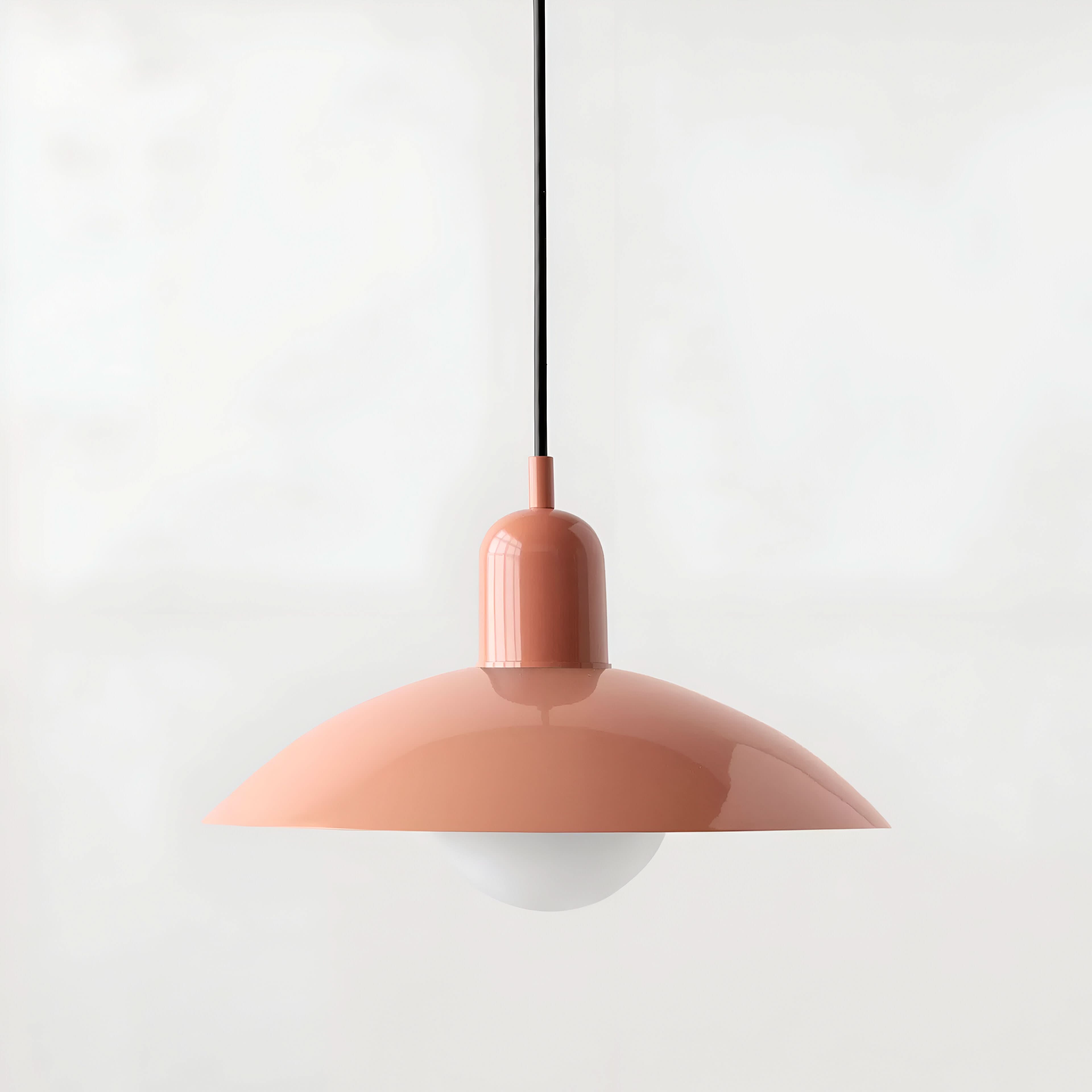 Maliben | Modern Macaron Bauhaus Pendant Light – Iron Shade