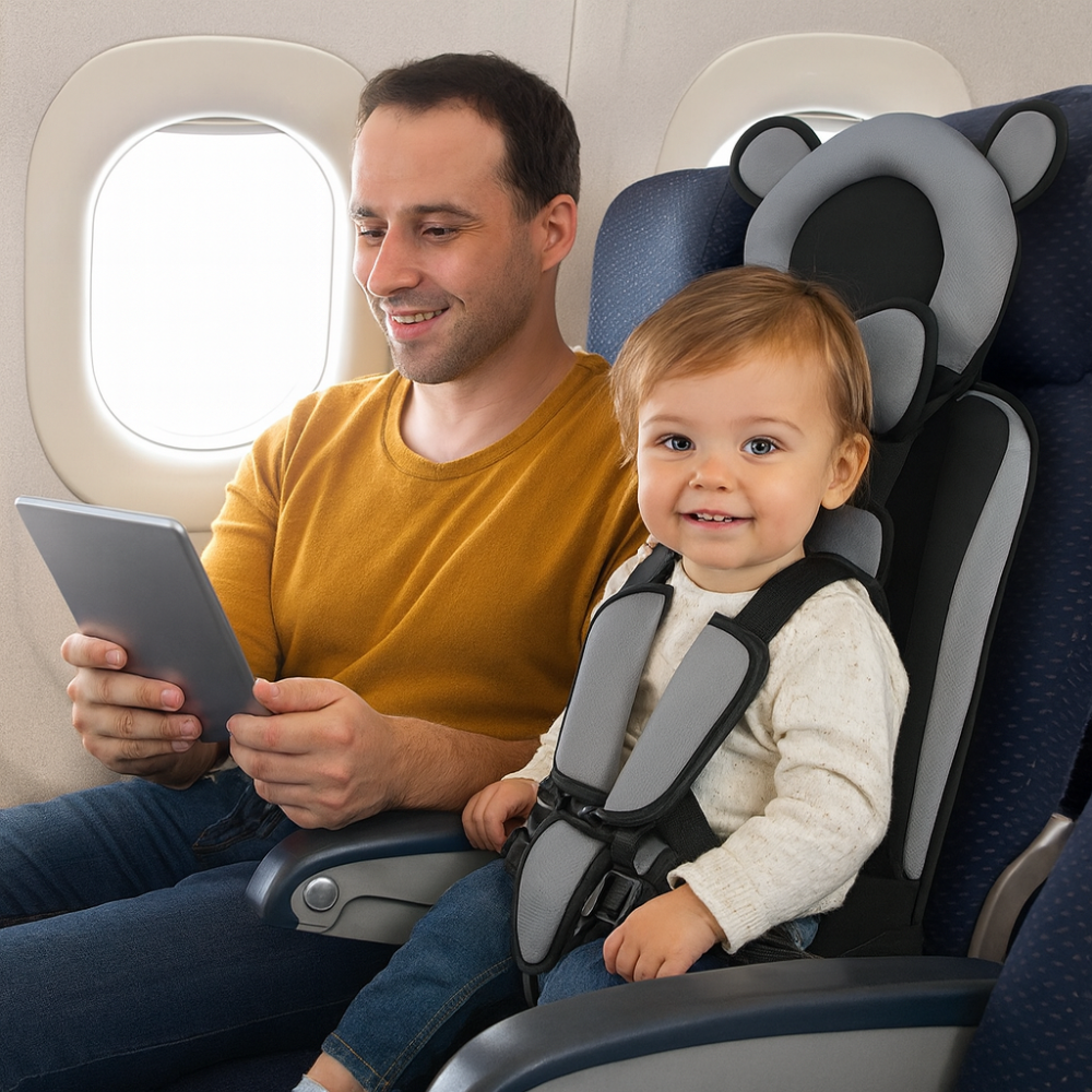 Maliben | Portable Baby Travel Seat Harness Car Airplane Safety Chair