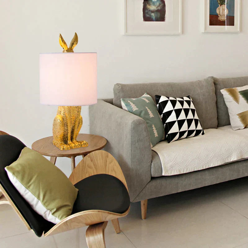 Maliben | Chic Masked Rabbit Lamp – Elegant Atmosphere Bringer
