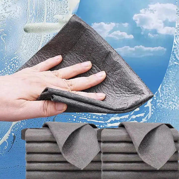 Maliben | Microcleanx Premium Microfiber Cloths — Make Every Surface SparklIng Clean & Streak-Free in No Time!