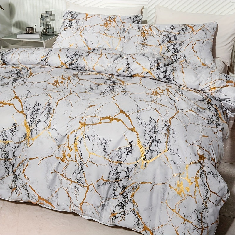 Maliben | Luxury Silk Soft Duvet Cover Set – Elegant & Comfortable
