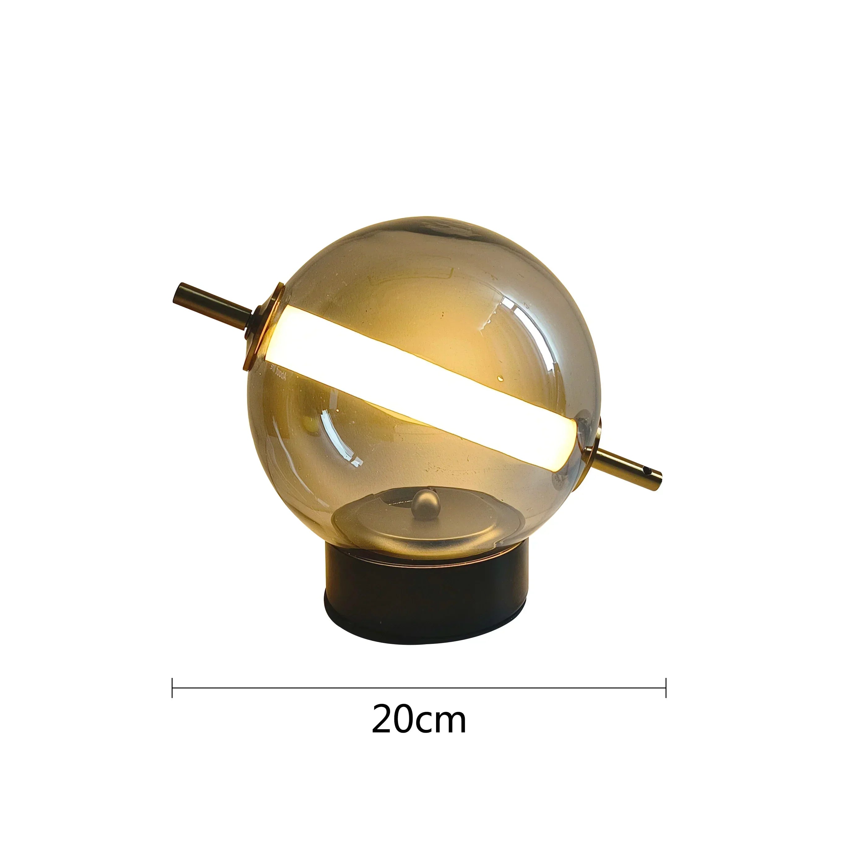 Maliben | Retro Glass Table Lamp With Warm Glow - Timeless Elegance