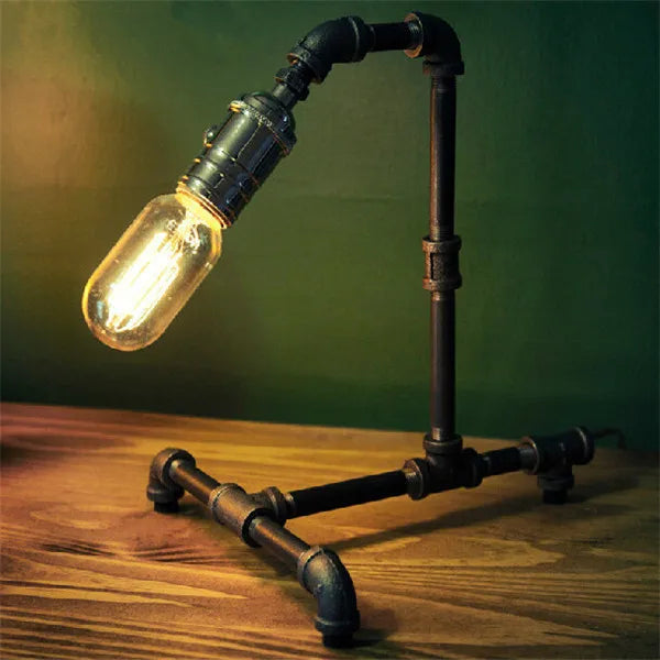 Maliben | Vintage Chic Retro Table Lamp - Warm Light & Elegant Design