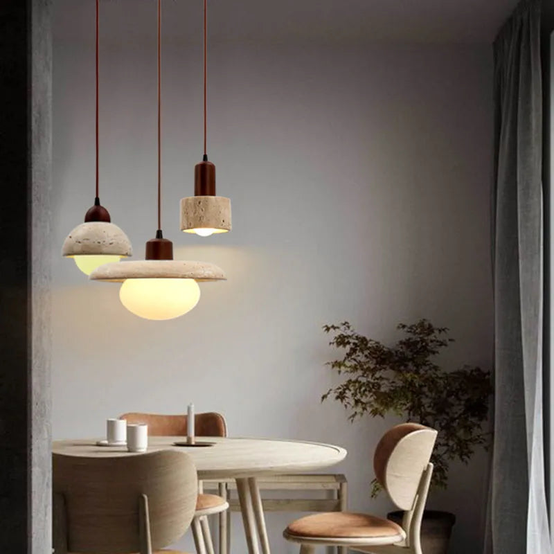 Maliben | Tranquilglow Chandelier - Wabi Sabi Luxury Lighting