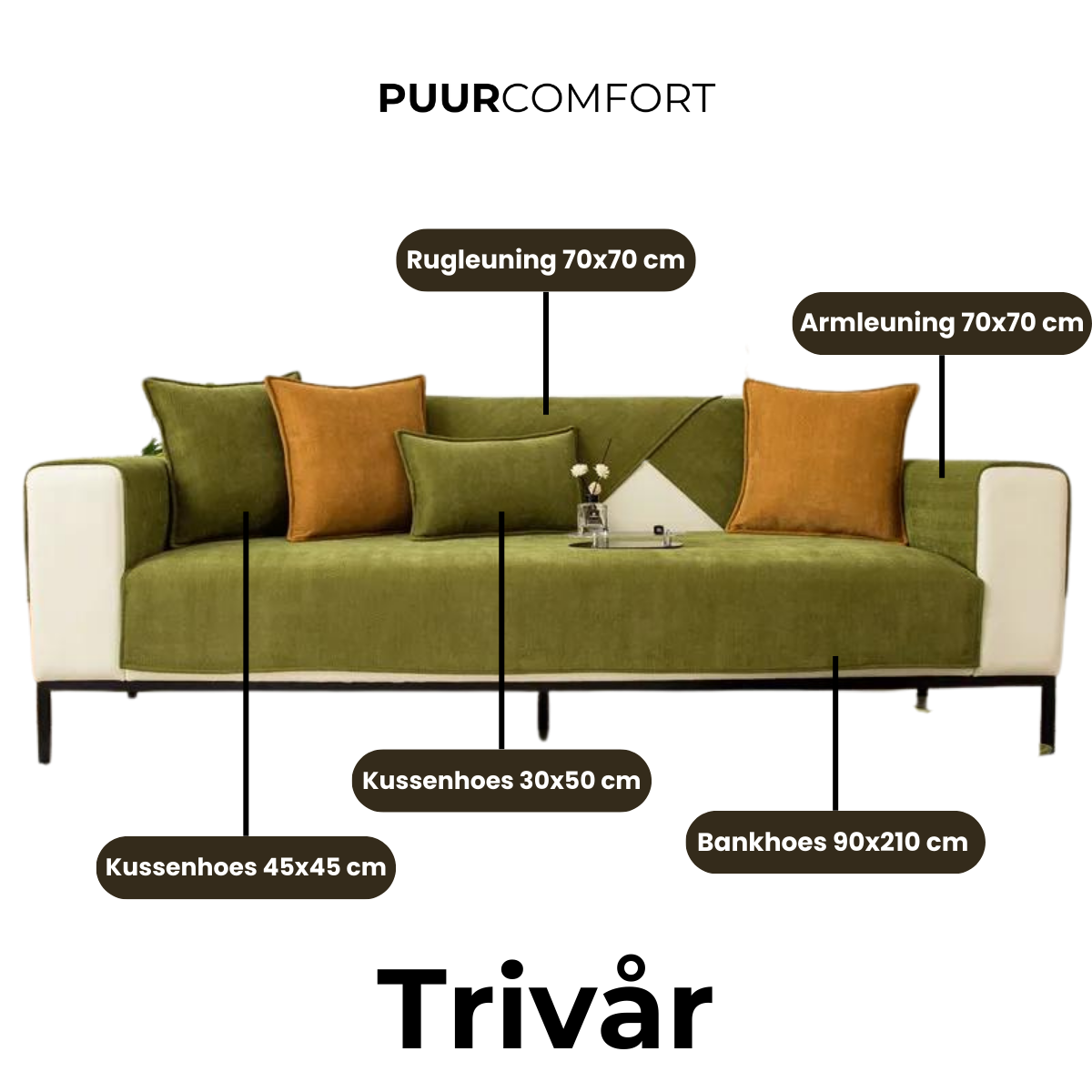 Maliben | Calesse - Premium Wrap, Durable Sofa Cover