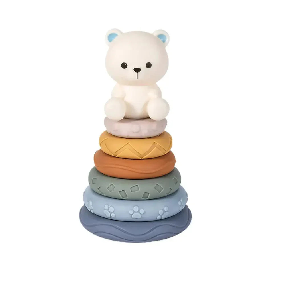 Maliben | Zachtestapelaars | Discovering Playfully - Montessori Stacking Rings For Babies