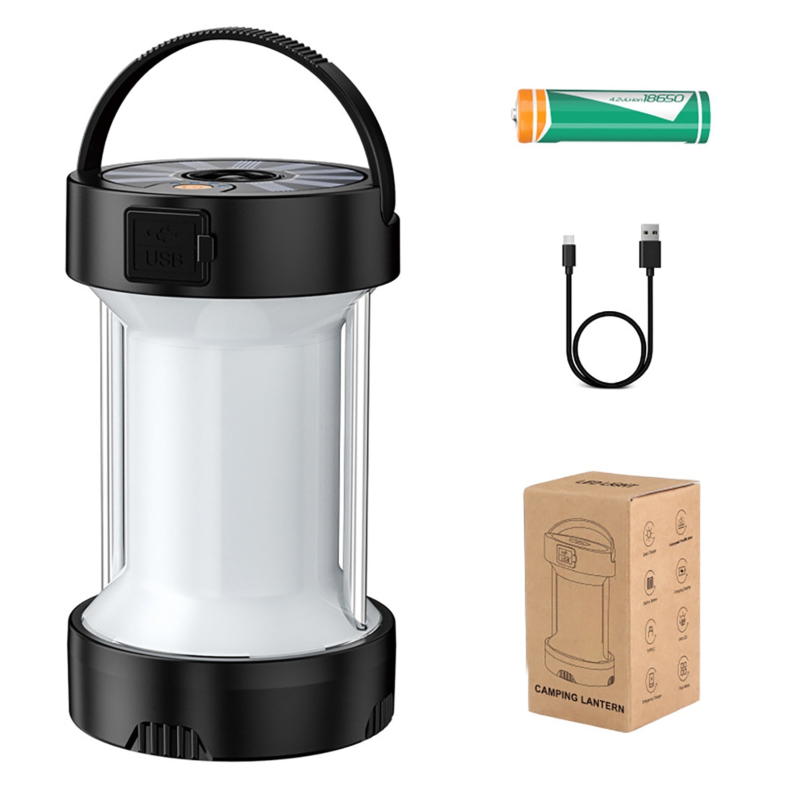 Maliben | Magnetic Solar Powered Emergency Camping Light