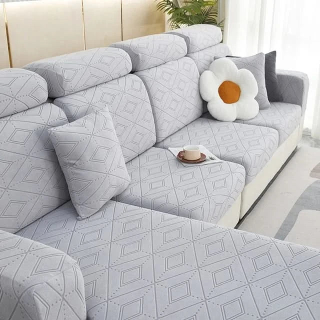 Maliben | SlipBliss - Elegant Jacquard Non-Slip Sofa Cover