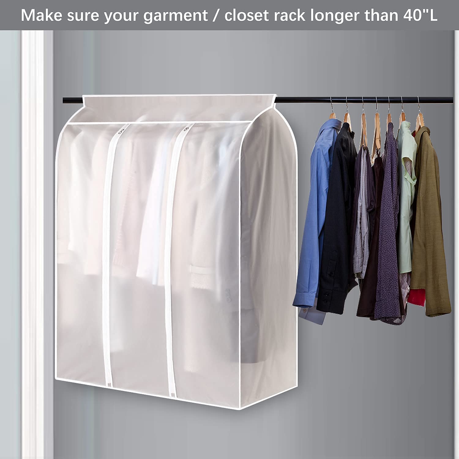 Maliben | Home Organizer Dust Cover Clothes Storage Wardrobe Bag