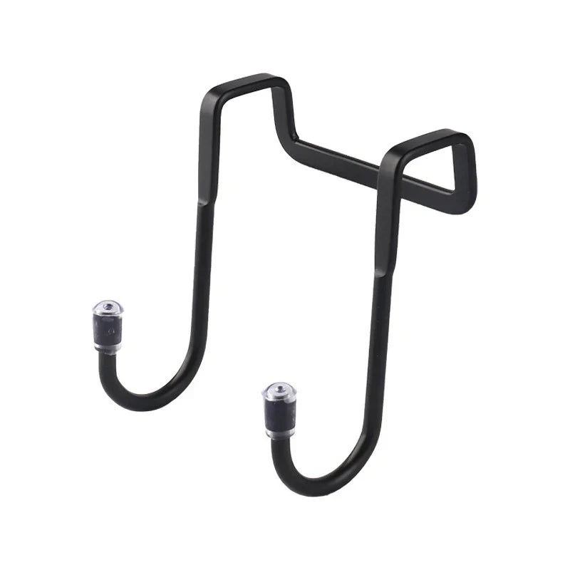 Maliben | DoOr Hooks Duohold | Double Hooks For Cabinet Doors | Stainless Steel 304 | Black or White | No Drilling