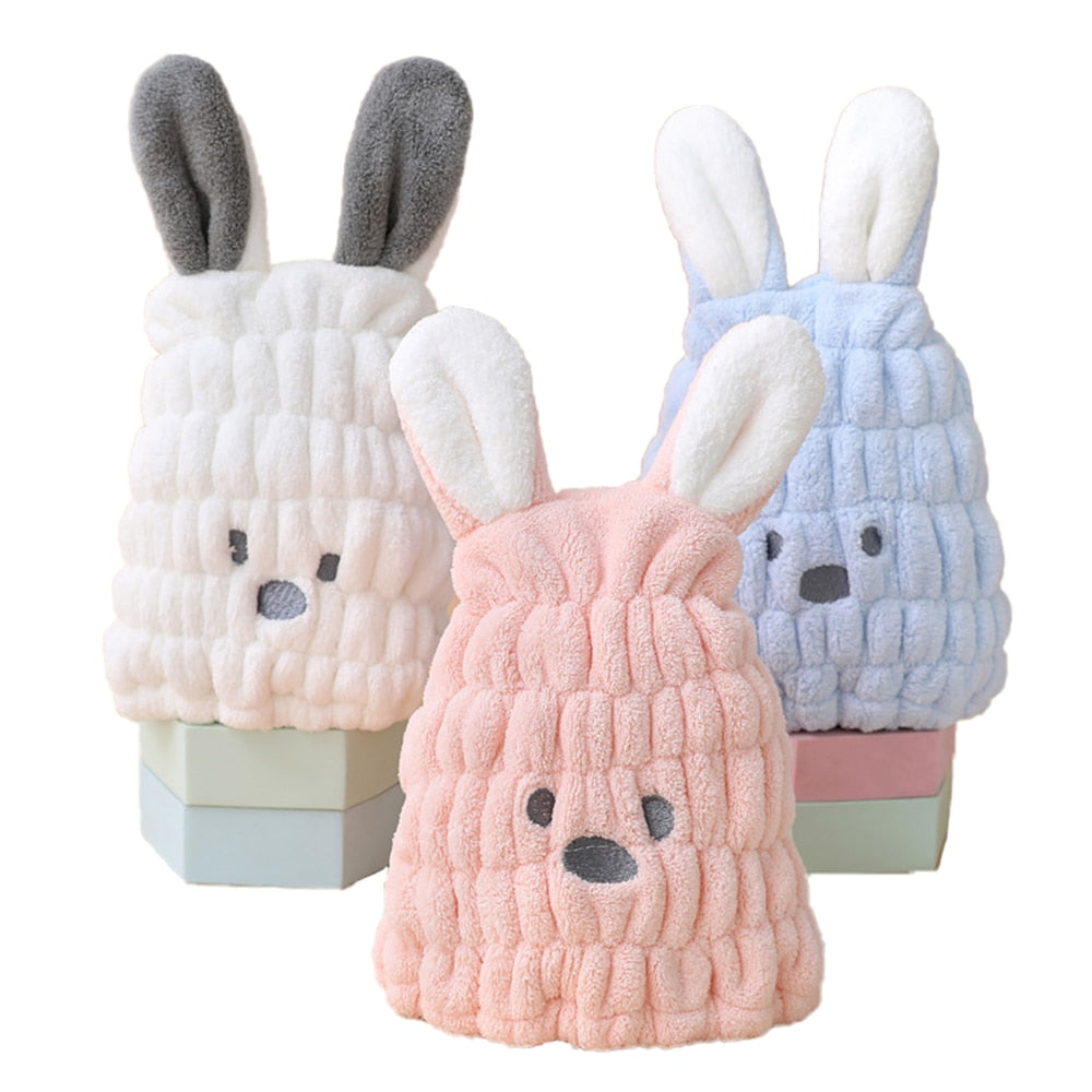 Maliben | Rabbit Ears Quick-Dry Kids Towel