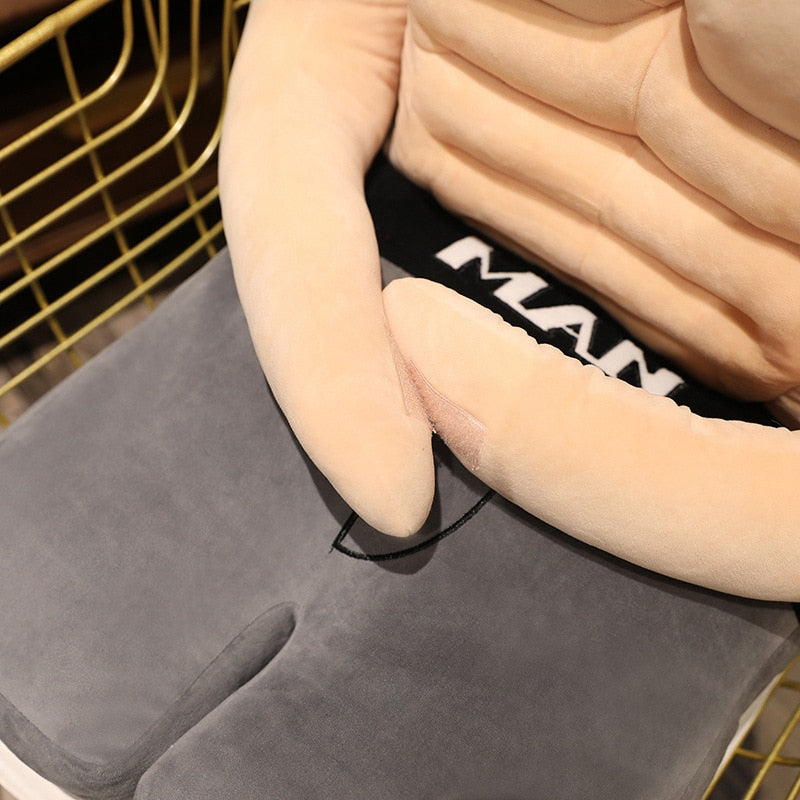 Maliben | Muscle Man Strong Cuddly Body Pillow Cushion