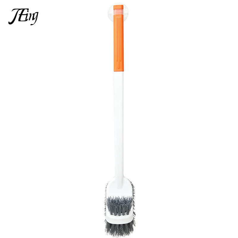 Maliben | Cleantwin Wc Brush | Double-Sided Toilet Brush With Long Handle | Deep Cleaning & Hygienic | Space-Saving Hangable