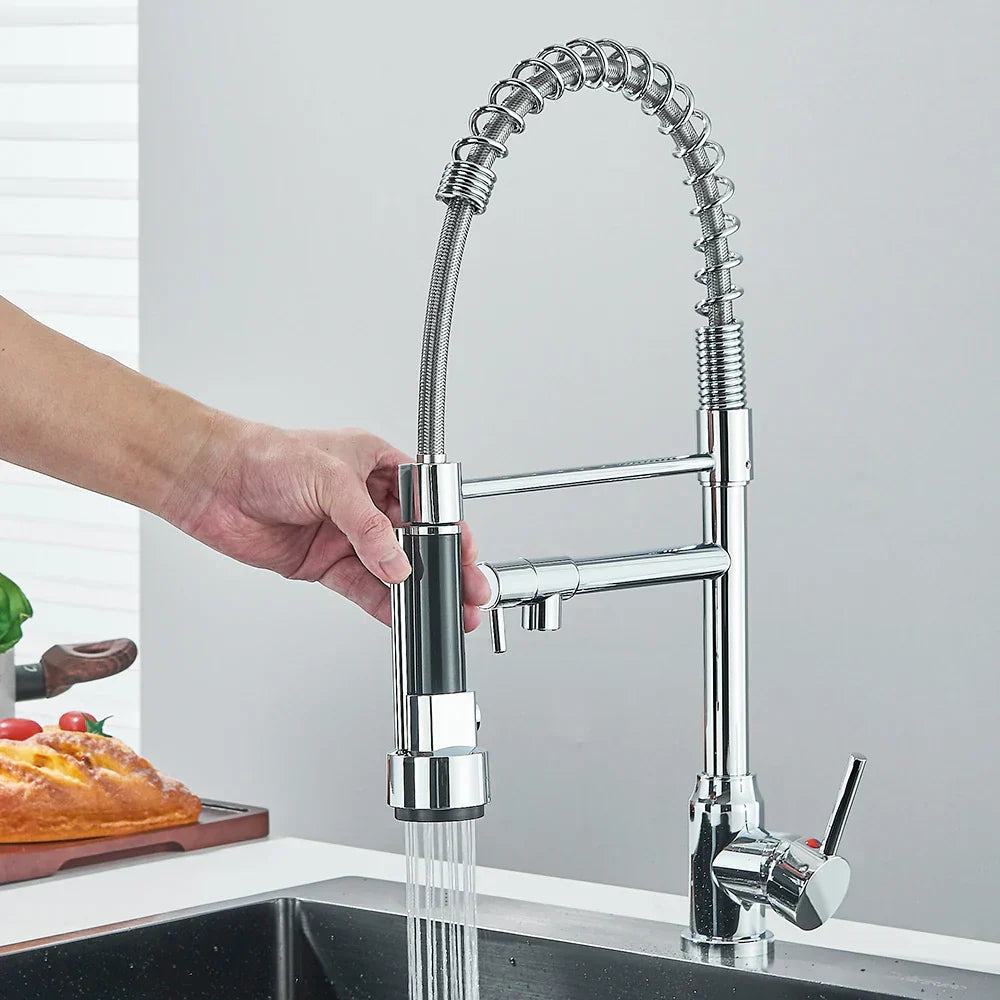 Maliben | SpringFlow – Kitchen faucet with dual outlet