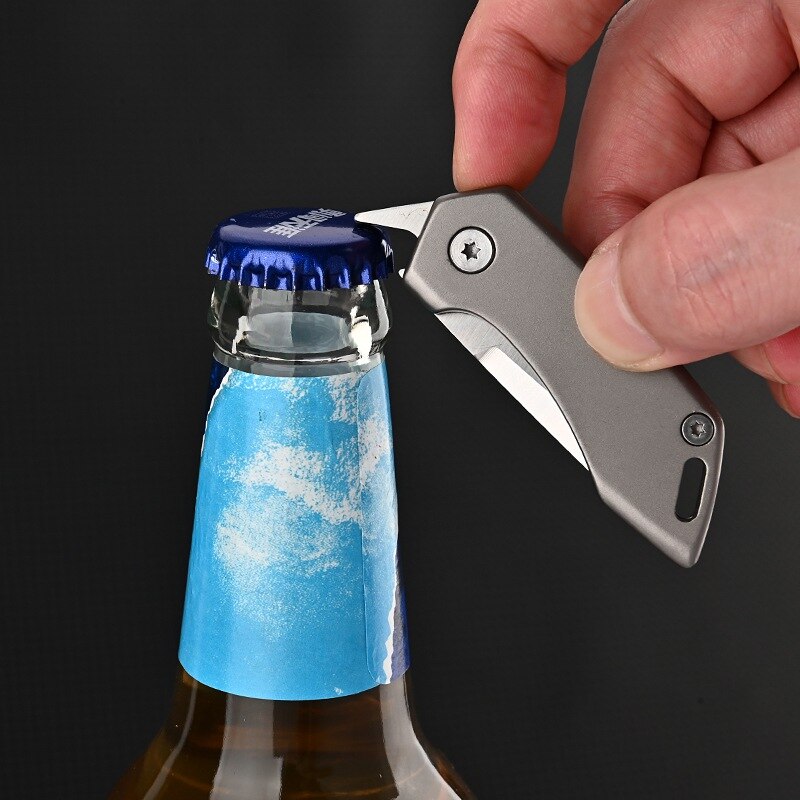 Maliben | Titan-Titanium alloy Bag Keychain Knife